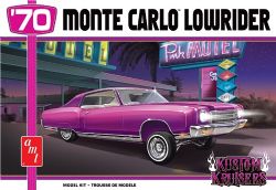 MODÈLE À COLLER - 1970 CHEVY MONTE CARLO LOWRIDER 1/25 NIVEAU 2